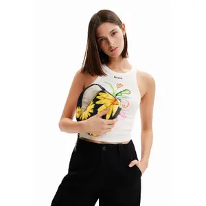 Mini bandolera floral para mujer Desigual M. Christian Lacroix image-5
