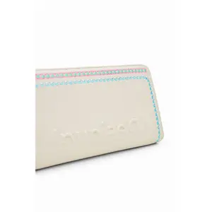 Billetero grande bordado para mujer Desigual image-3