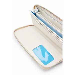 Billetero grande bordado para mujer Desigual image-4