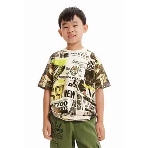 Child's T-shirt Desigual Negro image-0