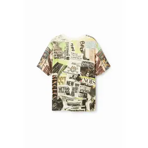 Child's T-shirt Desigual Negro image-1