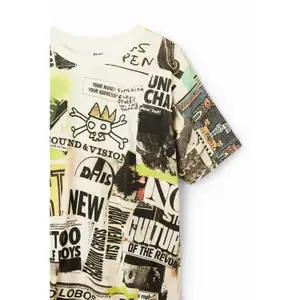 Child's T-shirt Desigual Negro image-2