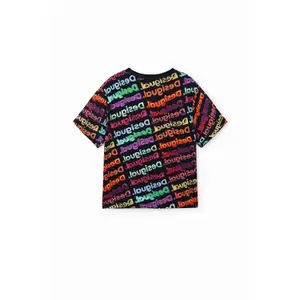 Girl's 3d logo t-shirt Desigual image-1