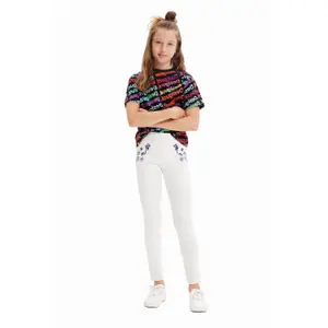 Girl's 3d logo t-shirt Desigual image-3