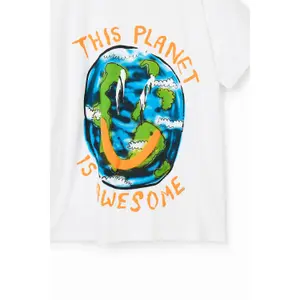 Oversized T-shirt Desigual Planet image-2