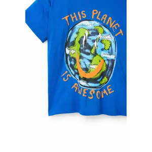 Oversized T-shirt Desigual Planet image-2