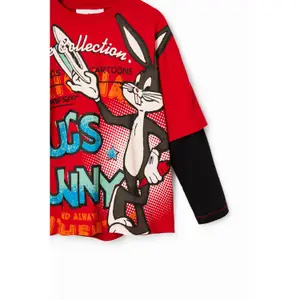 Long sleeve t-shirt Desigual Bugs Bunny image-2