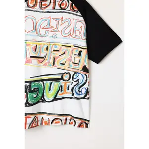 Child's T-shirt Desigual Mickey Letters image-3