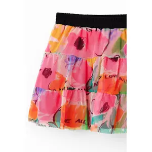 Girl's skirt Desigual Flowers image-2