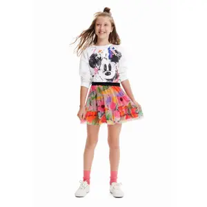 Girl's skirt Desigual Flowers image-3