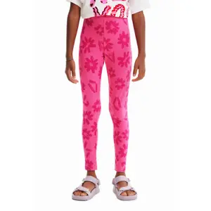 Legging long flower girl Desigual image-0