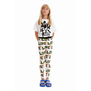 Legging flowers love girl Desigual image-3