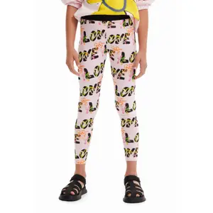 Legging flowers love girl Desigual image-2