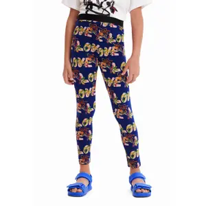 Legging flowers love girl Desigual image-2