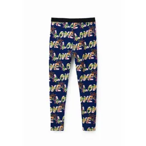 Legging flowers love girl Desigual image-0