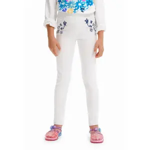 Legging sequinned denim girl Desigual image-0