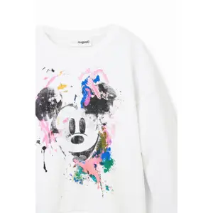 Sweatshirt Spritzer Mädchen Desigual Mickey Mouse image-3