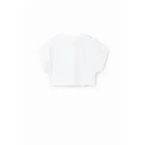 T-shirt court fleurs fille Desigual image-1