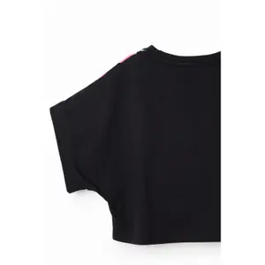 T-shirt court fleurs fille Desigual image-3