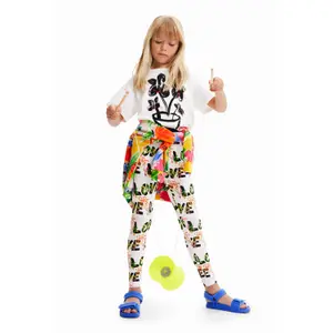 Girl's T-shirt Desigual Plante image-3