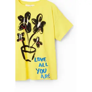 Girl's T-shirt Desigual Plante image-2