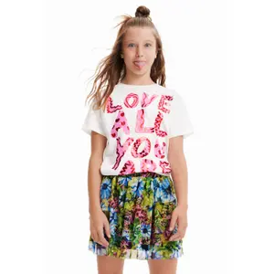 Girl's T-shirt Desigual Laya image-0