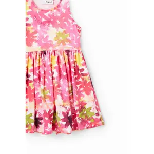 Short dress watercolor flowers girl Desigual image-2