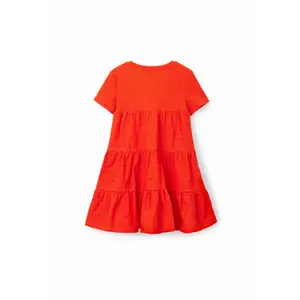 Robe combinée broderie suisse fille Desigual image-0