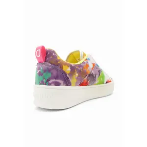 Plateau-Sneakers für Damen Desigual Patchwork image-2