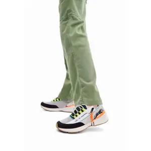 Sneakers mit Reißverschluss für Frauen Desigual Patchwork image-3