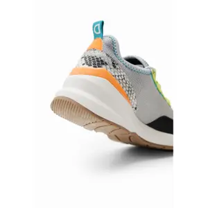 Sneakers mit Reißverschluss für Frauen Desigual Patchwork image-4