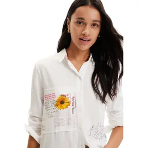 Dameshemd Desigual Sweet Hamburgo image-4