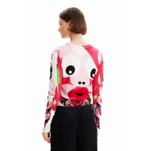 Pull visages femme Desigual M. Christian Lacroix image-3