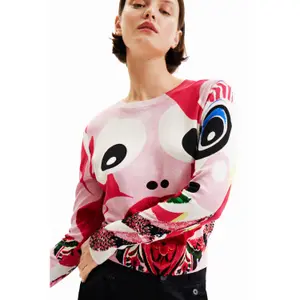 Pull visages femme Desigual M. Christian Lacroix image-4