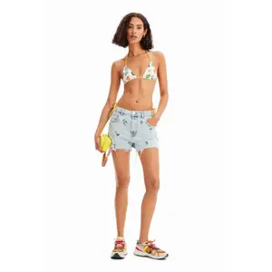 Top triangolare reversibile per costume da bagno da donna Desigual image-3