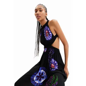 Vestido midi com corte para mulher Desigual M. Christian Lacroix image-4