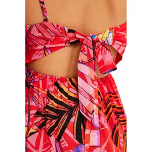 Vestido corto de corte tropical para mujer Desigual image-4