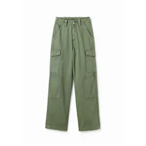Pantalon cargo long femme Desigual image-0
