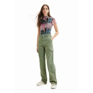 Pantalon cargo long femme Desigual image-2