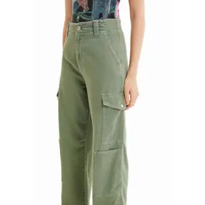 Pantalon cargo long femme Desigual image-4