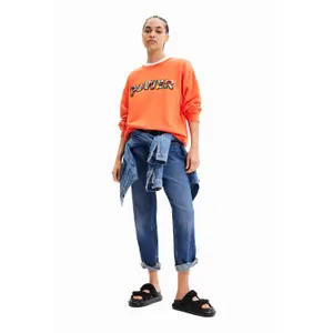 Sweatshirt patch "power" frau Desigual image-1