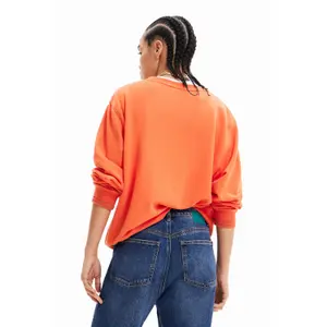 Sweatshirt patch "power" frau Desigual image-3