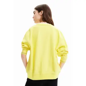 Sweatshirt Power-Patch Frau Desigual image-3