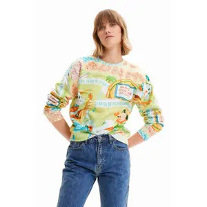 Sweatshirt films femme Desigual Bugs Bunny image-1