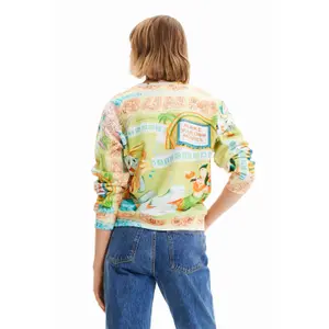 Sweatshirt films femme Desigual Bugs Bunny image-3