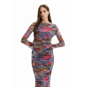 T-shirt de tule de fantasia de mulher Desigual image-1