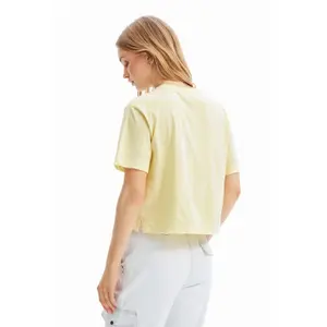 Camiseta ilustración collar mujer Desigual image-4