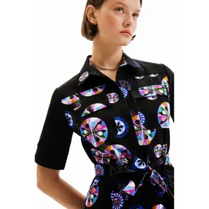 Korte dameshemdjurk Desigual M. Christian Lacroix image-4