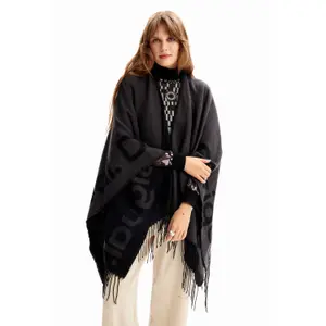 Poncho da donna Desigual image-2