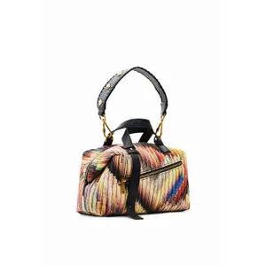 Sac à bandoulière moyen toile femme Desigual image-1